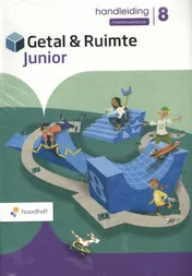 Omslag van Getal & Ruimte Junior groep 8 handleiding release 2 set