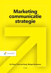 Omslag van Marketingcommunicatiestrategie