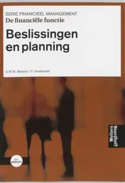 Omslag van Beslissingen en planning