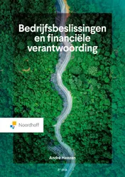 Omslag van Bedrijfsbeslissingen en financiële verantwoording