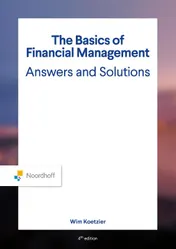 Omslag van The Basics of Financial Management Answers and Solutions