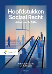Omslag van Hoofdstukken Sociaal Recht 2024