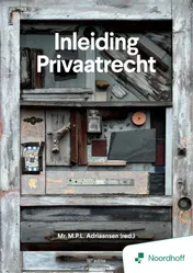 Omslag van Inleiding Privaatrecht