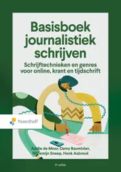 Omslag van Basisboek journalistiek schrijven