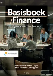 Omslag van Basisboek Finance (ed. 1 - 2025)
