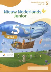 Omslag van leerwerkboek plus
