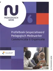 Omslag van Profielboek gespecialiseerd pedagogisch medewerker