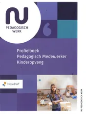 Omslag van Profielboek pedagogisch medewerker kinderopvang