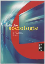 Omslag van Medische sociologie