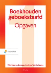 Omslag van Opgavenboek