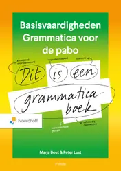 Omslag van Basisvaardigheden grammatica voor de pabo