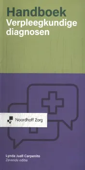 Omslag van Handboek verpleegkundige diagnosen
