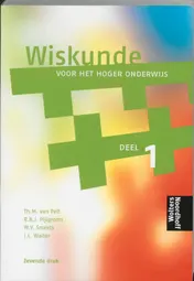 Omslag van Wiskunde voor het hoger onderwijs
