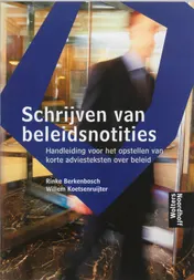 Omslag van Schrijven van beleidsnotities
