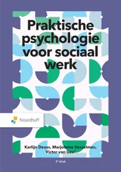 Omslag van Praktische psychologie voor sociaal werk