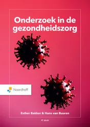 Omslag van Onderzoek in de gezondheidszorg