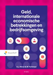 Omslag van Geld, internationale economische betrekkingen en bedrijfsomgeving