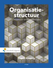Omslag van Organisatiestructuur: Ontwerpen en herontwerpen