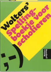 Omslag van Wolters'spellingboekje voor scholieren