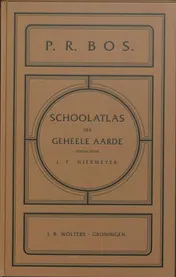 Omslag van Bos' schoolatlas der geheele aarde