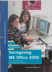Omslag van Vormgeving MS office 2000