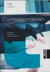 Omslag van Corresponderen
