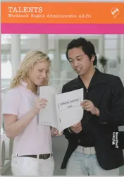 Omslag van werkboek engels administratie