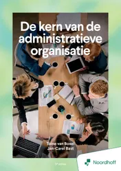 Omslag van De kern van de administratieve organisatie - 5e editie