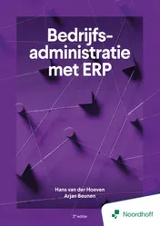 Omslag van Bedrijfsadministratie met ERP