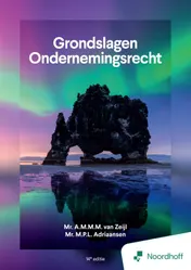 Omslag van Grondslagen Ondernemingsrecht - 14e editie