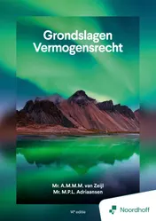 Omslag van Grondslagen Vermogensrecht