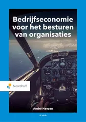 Omslag van Bedrijfseconomie voor het besturen van organisaties (e-book)