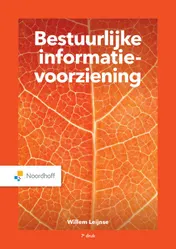 Omslag van Bestuurlijke informatievoorziening