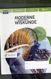 Omslag van Moderne Wiskunde 12e ed havo 3a + 3b FLEX leerboek + werkboek
