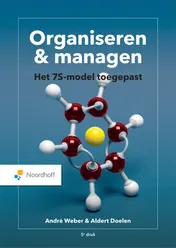 Omslag van Organiseren en managen