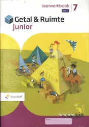 Omslag van Getal & Ruimte Junior leerwerkboek + toetsboek groep 7 set