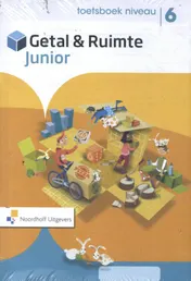 Omslag van Getal & Ruimte jr 1e editie niveauleerwerkboek + toetsboek groep 6 set