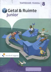Omslag van Getal & Ruimte jr 1e editie groep 8 niveau leerwerkboek + toetsboek set