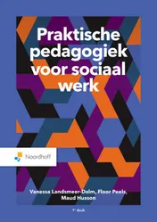 Omslag van Praktische pedagogiek voor sociaal werk