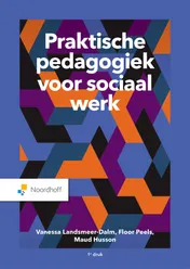 Omslag van Praktische pedagogiek voor sociaal werk