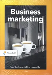 Omslag van Business marketing