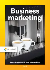 Omslag van Business marketing