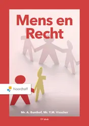 Omslag van Mens en Recht