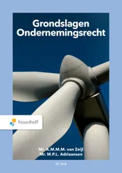 Omslag van Grondslagen Ondernemingsrecht