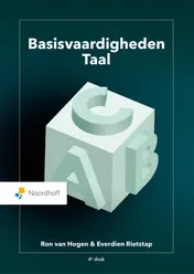 Omslag van Basisvaardigheden Taal HBO