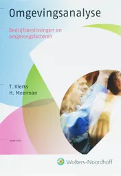 Omslag van Omgevingsanalyse