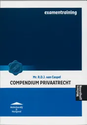 Omslag van Compendium privaatrecht