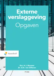 Omslag van Externe verslaggeving opgaven