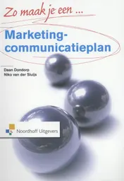 Omslag van Zo maak je een marketingcommunicatieplan