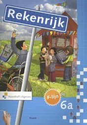 Omslag van 6A reken- en wiskundemethode voor het basisonderwijs